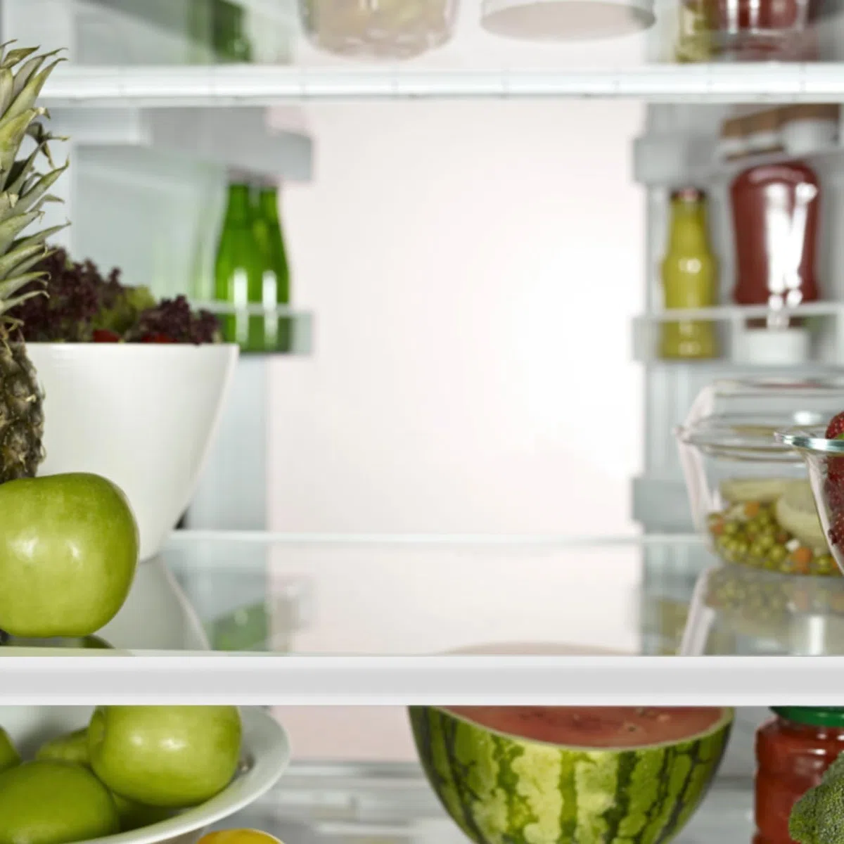 KOMBIUDA Estante de vidrio para refrigerador divisor de refrigerador de repuesto templado para estante de vidrio en el congelador estante de separación para refrigerador doméstico parte de estante