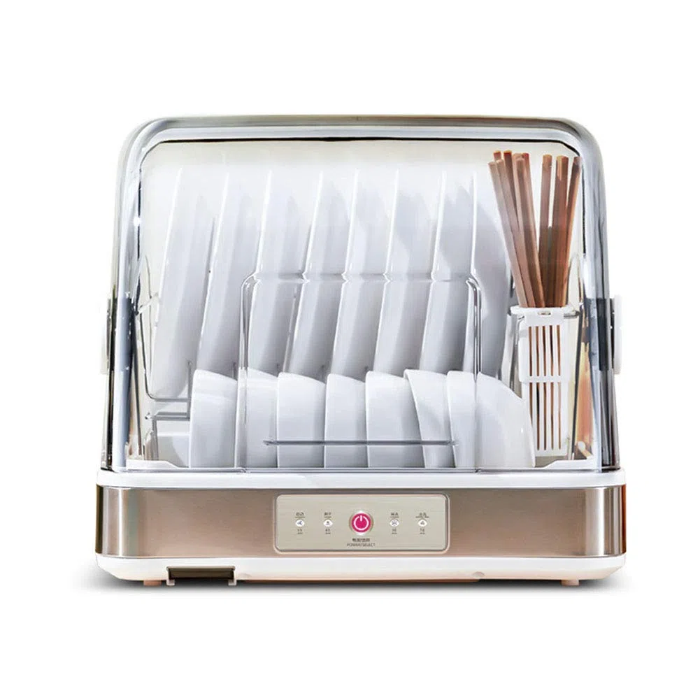 Lavavajillas Compacto Mini-Sall Dishardryer para El Hogar Control Táctil Operación, Limpieza, Esterilización, Secado Y Almacenamiento Multiuso para Platos, Cuencos, Tazas, Regalos