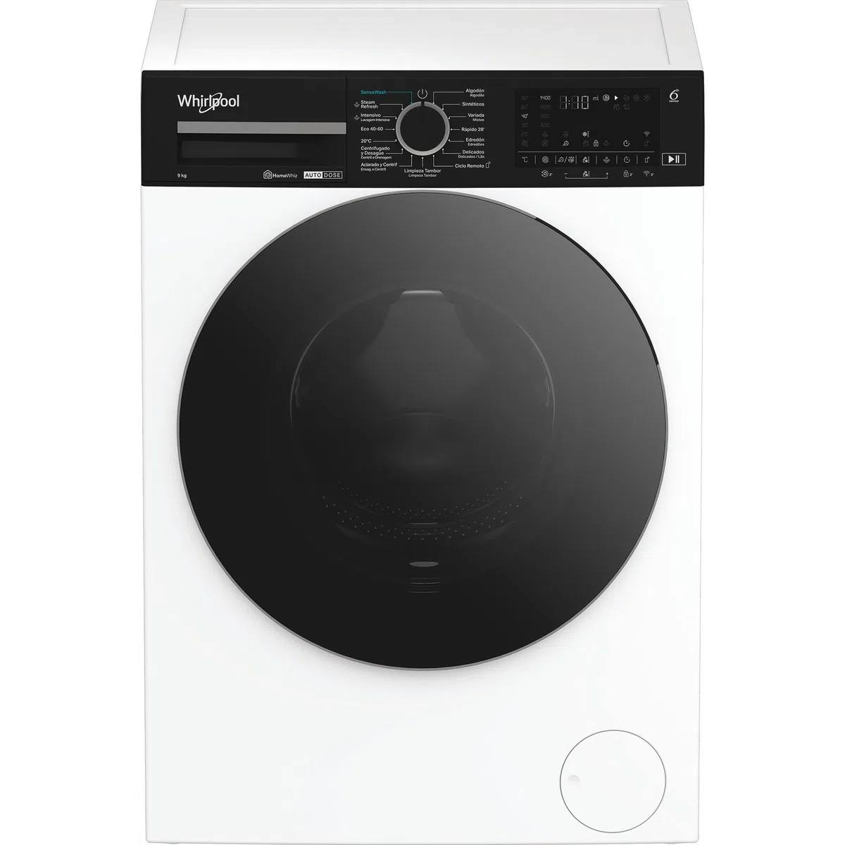 Whirlpool - Lavadora de libre instalación WPM 97W ADS SPT