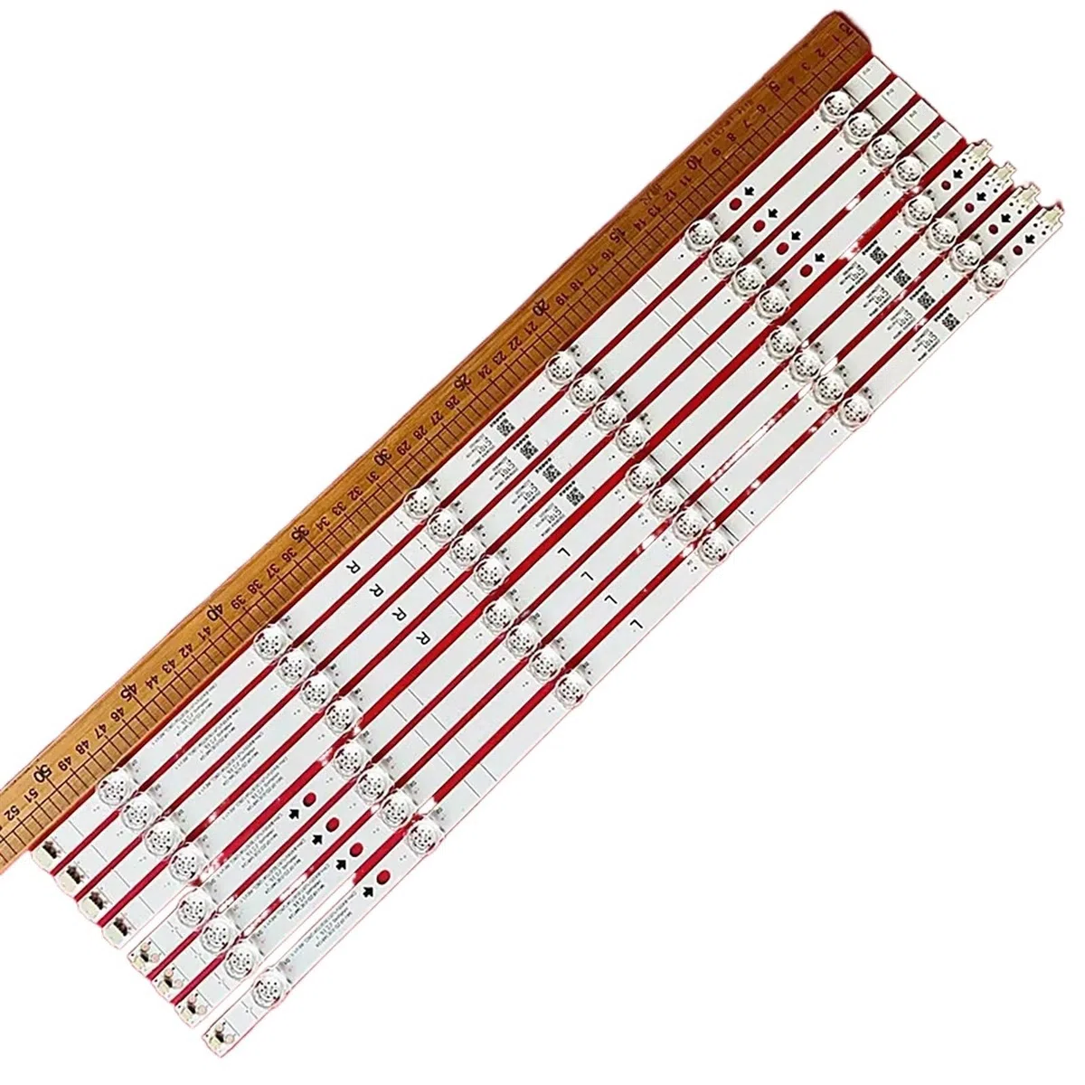 Tiras de retroiluminación LED 12LED compatibles for HISENSE H55B7100UK H55B7100 H55B7300 H55B7300UK HD550V1U51-T0L4