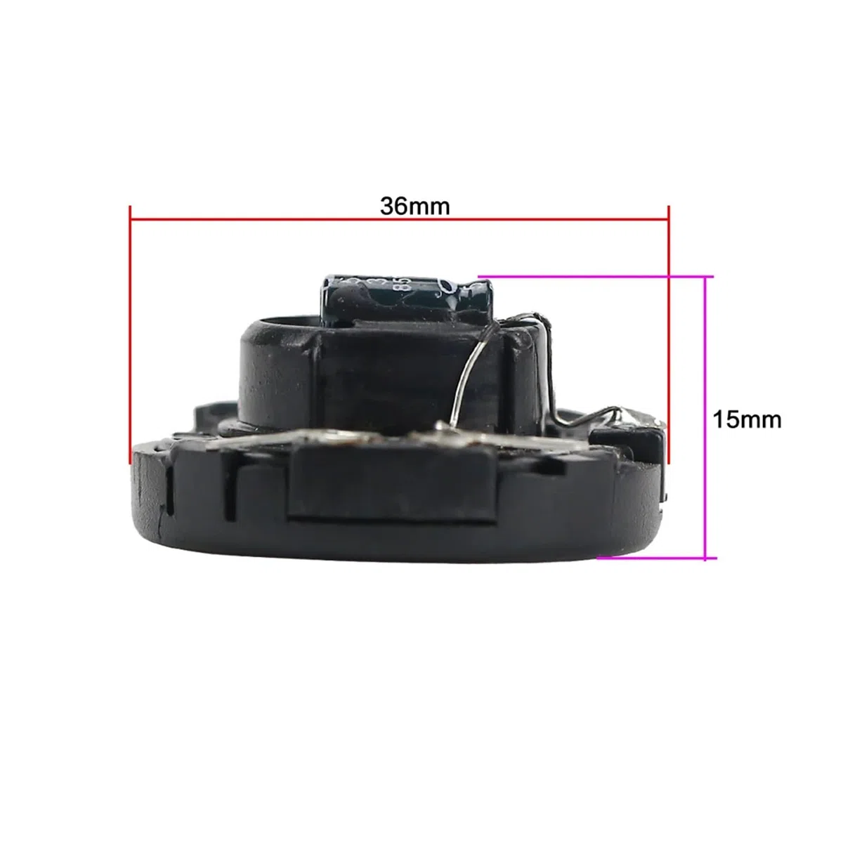Altavoz de Agudos for automóvil de 8Ohm y 15W, Mini Altavoz de Agudos de neodimio de 1 Pulgada, Bobina de Voz de 14 núcleos, Altavoz de Agudos for automóvil