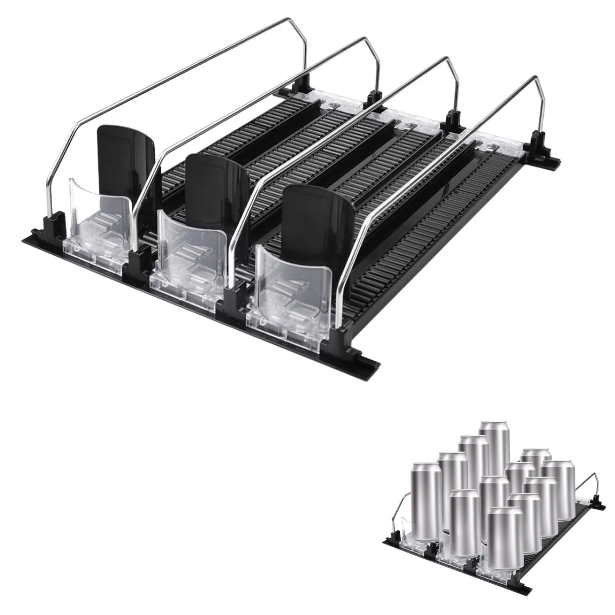 Dispensador de bebidas para frigorífico, organizador para frigorífico, cocina, armario, despensa