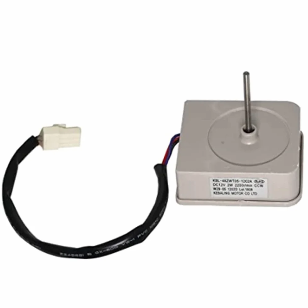 48ZWT05-1202A (DC12V 2W 2200R / Min) Accesorios del Refrigerador Motor del Ventilador del Evaporador