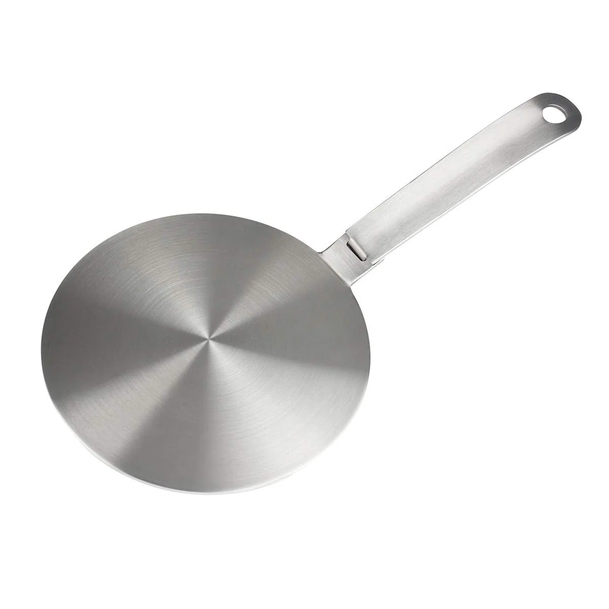 Adaptador de inducción, disco convertidor de placa de cocción de inducción, placa de difusión de calor, con asa y base separables (24 cm)