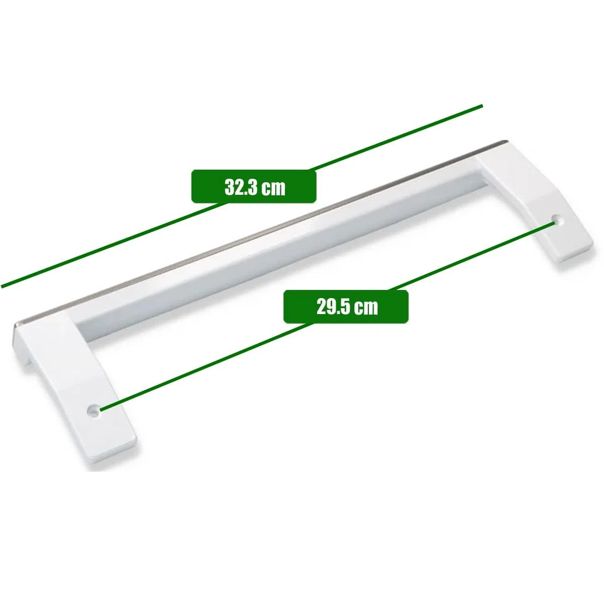 Tirador compatible con frigorífico Beko 5907610100 (original)