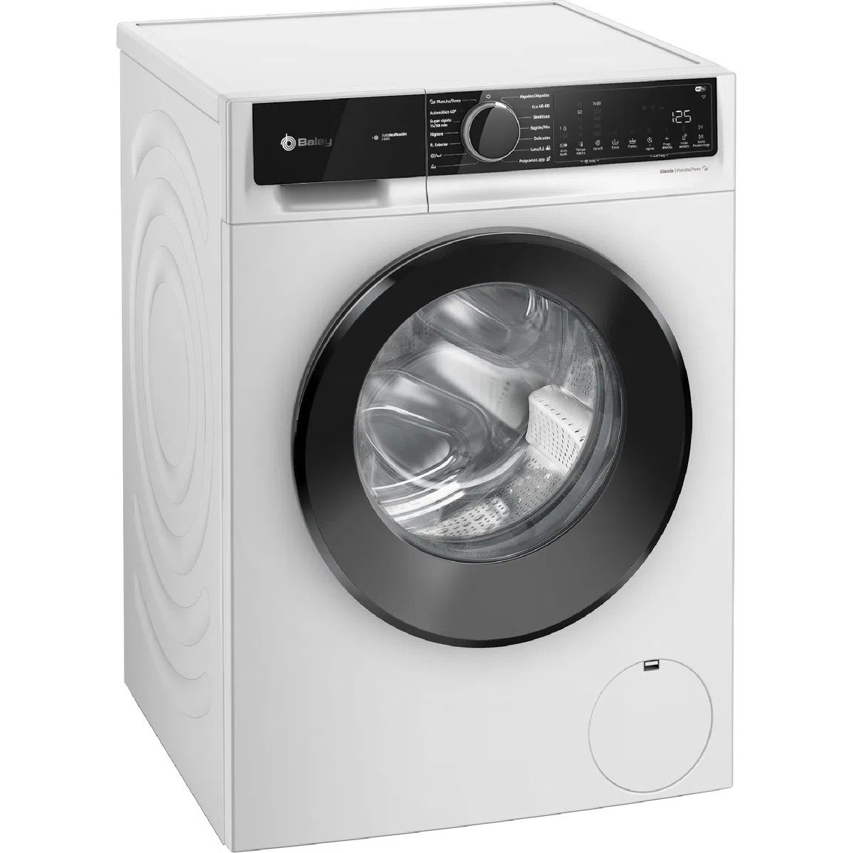 Balay, Lavadora, 10 kg, AutoDosificación, Silenciosa, blanco, 3TS3104BH | Programas Super Rápido y Rápido/mix, Programa plancha, Home Connect