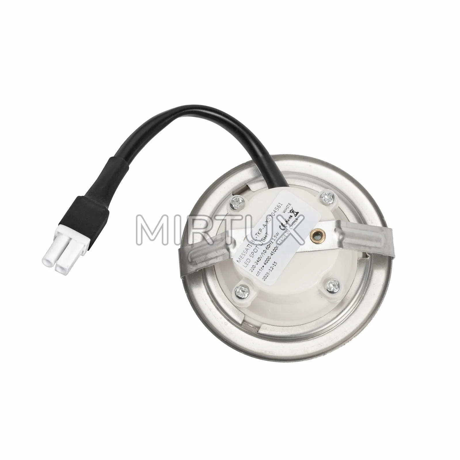 MIRTUX Lámpara Led 1,5 W 230 V para Campanas Teka (SOLO válido para modelos compatibles. Ver en descripción). Códigos originales: 89220139 y 81455067.
