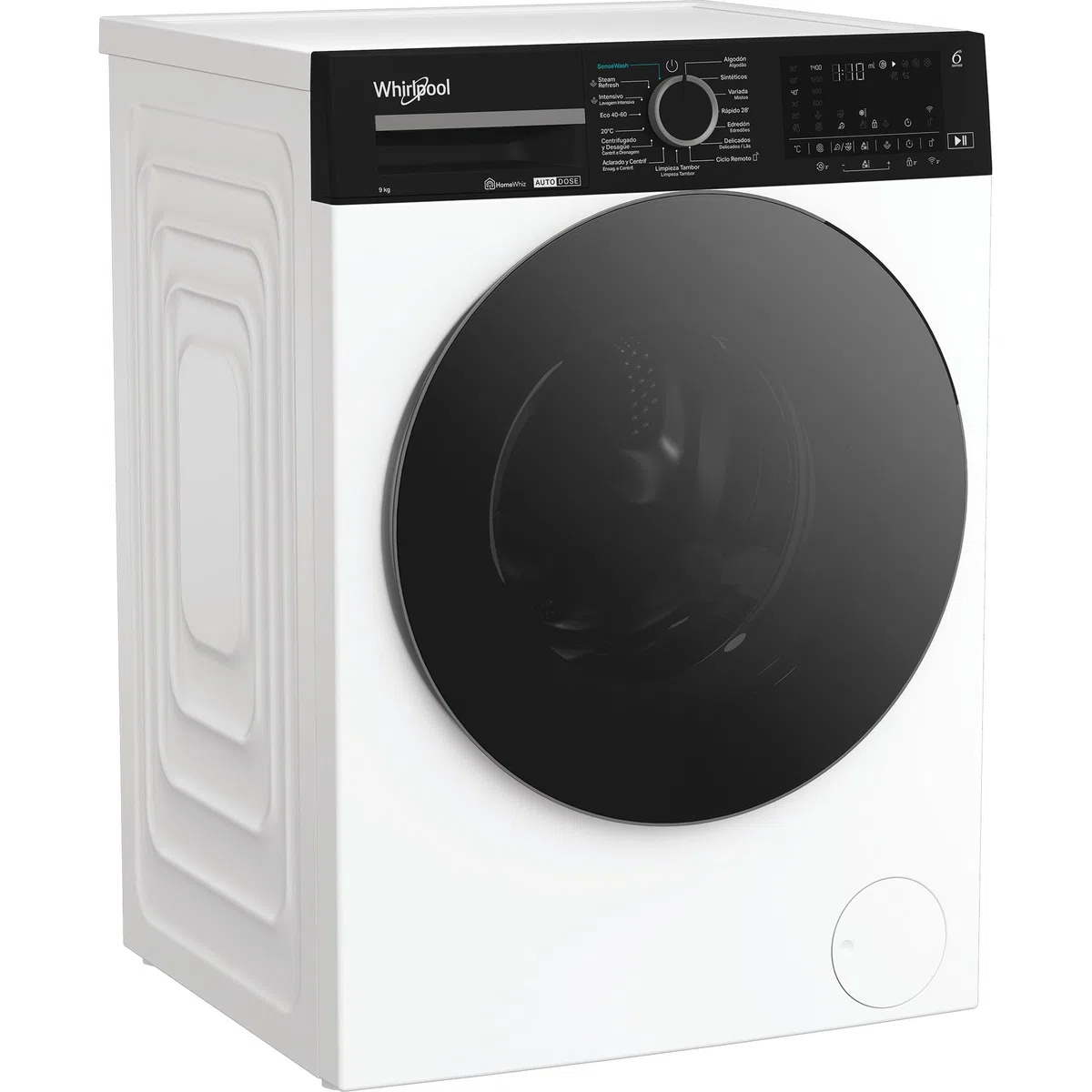 Whirlpool - Lavadora de libre instalación WPM 97W ADS SPT