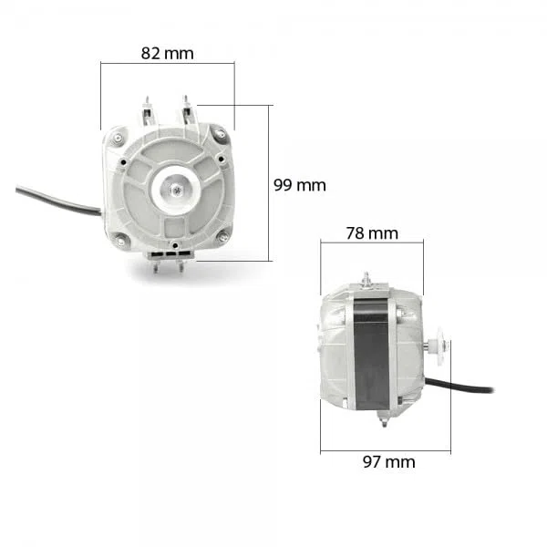 Motor multianclaje para ventilador frigorífico 16W