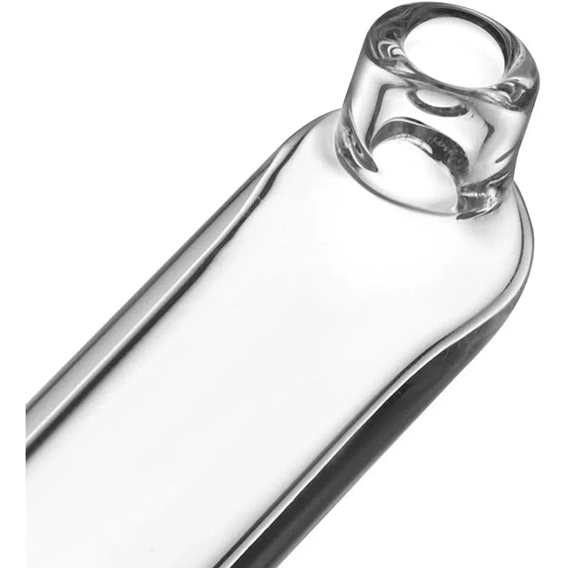 Boquilla larga de tubo de cristal compatible con Venty Cooling Unit – Incluye 2 juntas de silicona, 1 paquete