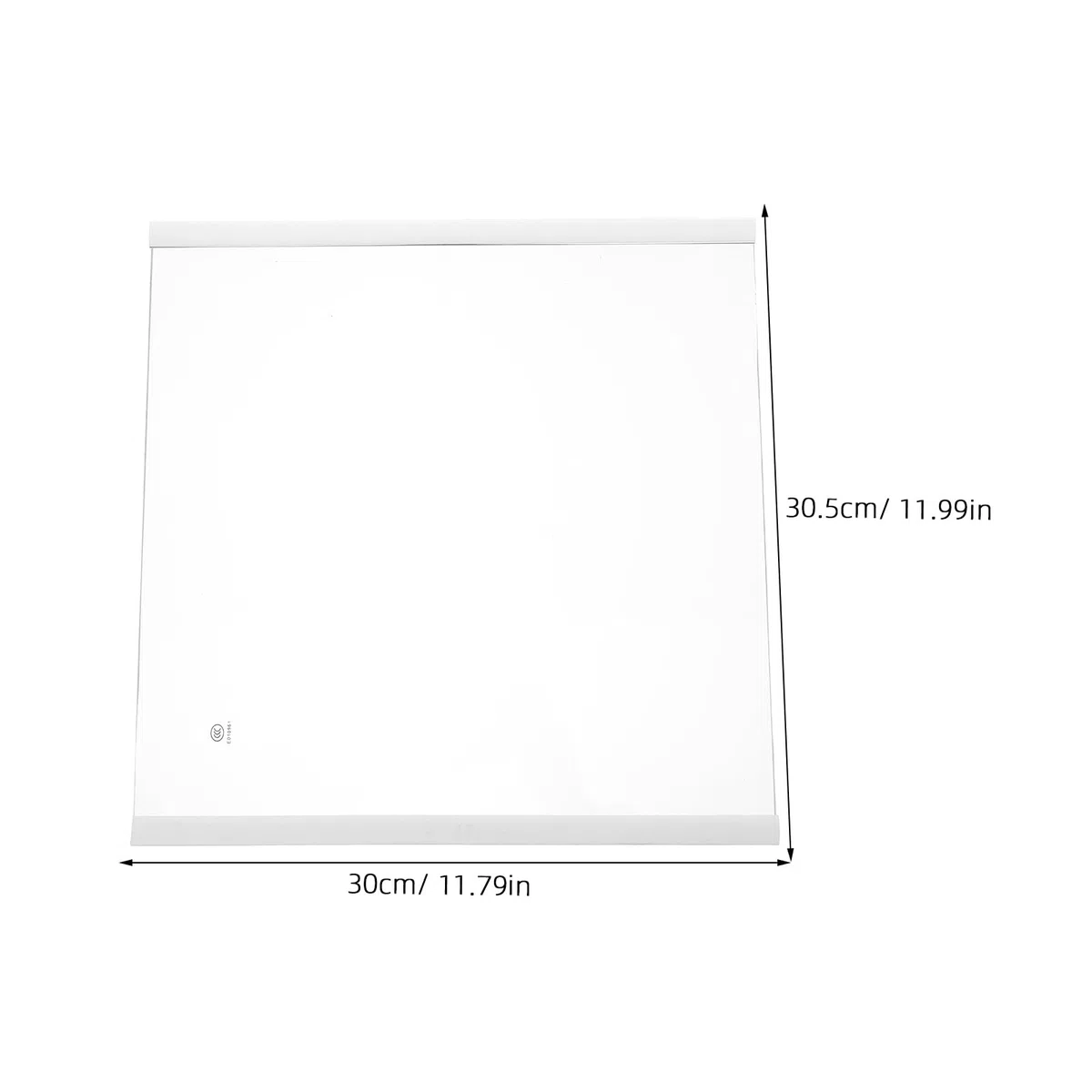 KOMBIUDA Estante de vidrio para refrigerador divisor de refrigerador de repuesto templado para estante de vidrio en el congelador estante de separación para refrigerador doméstico parte de estante
