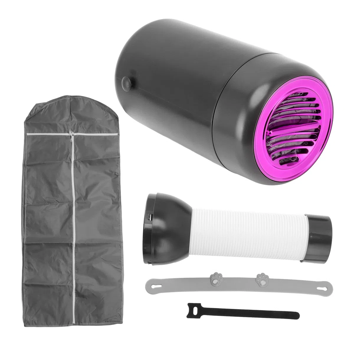 Focket Secadora de Ropa Portátil Para Apartamentos y Viajes - Mini Máquina Electrostática Con Cubierta de Tela, Para Calcetines, Tanque, Mascota - Enchufe UE 220V