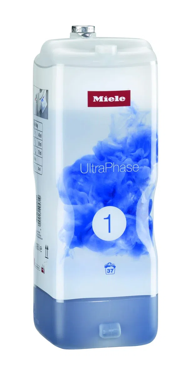 Miele 11891600 detergente UltraPhase 1 para lavadoras con sistema TwinDos, para ropa blanca y de color, limpieza de calidad, 1,4 l