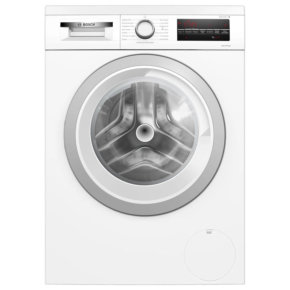 Bosch WUU28T42 Serie 6 Lavadora de carga frontal, 9 kg, 1400 rpm, bajo montaje, SpeedPerfect, máximo ahorro de energía y agua, función de colocación, especialmente higiénica, AquaStop