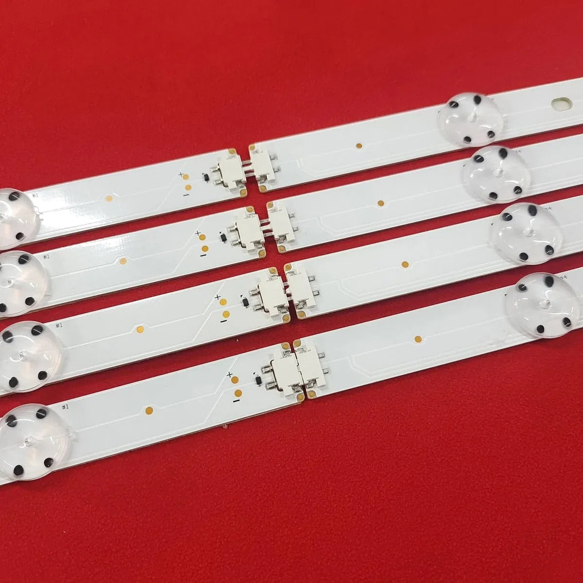 Tira de retroiluminación LED de 8 Piezas, 8 lámparas compatibles for LG 49 V16.5 ART3 49LH590V 49UH594 49LJ510M 49LJ58300W 49UH603V 49UH620V 49LW340C 49LW340H