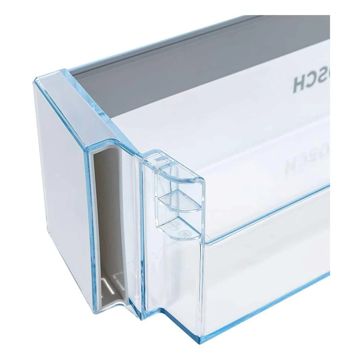 Recamania Estante Botellero Frigorífico Compatible con BOSCH 00709646 | Sustituye 00744473, 00705901, 00704751 | Transparente sin Embellecedor | 442 x 124,9 x 100 mm