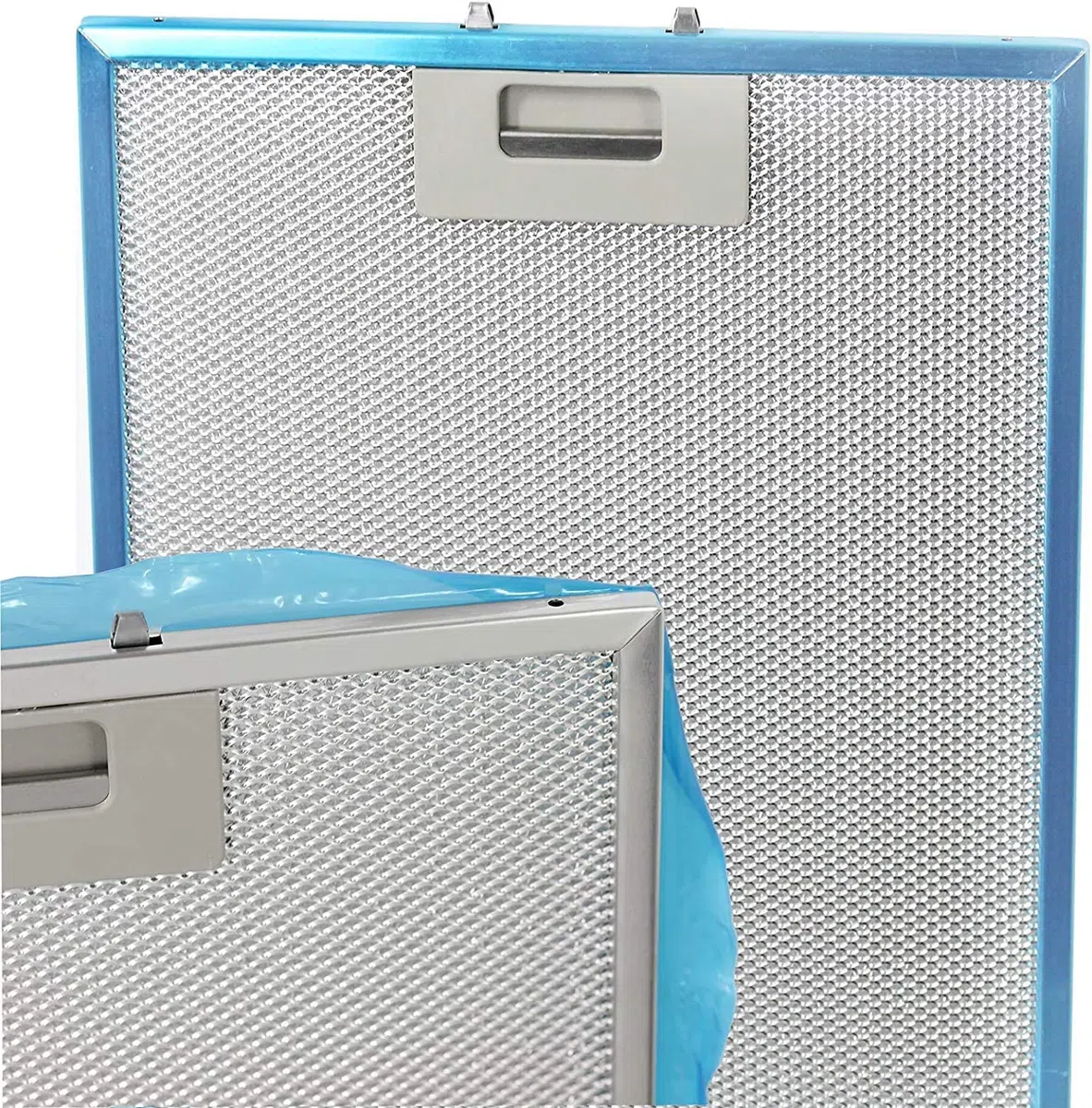 Spares2go - Filtros de grasa universales para campana extractora de cocina, rejilla de metal, 3 unidades, 300 x 250 mm, color plateado