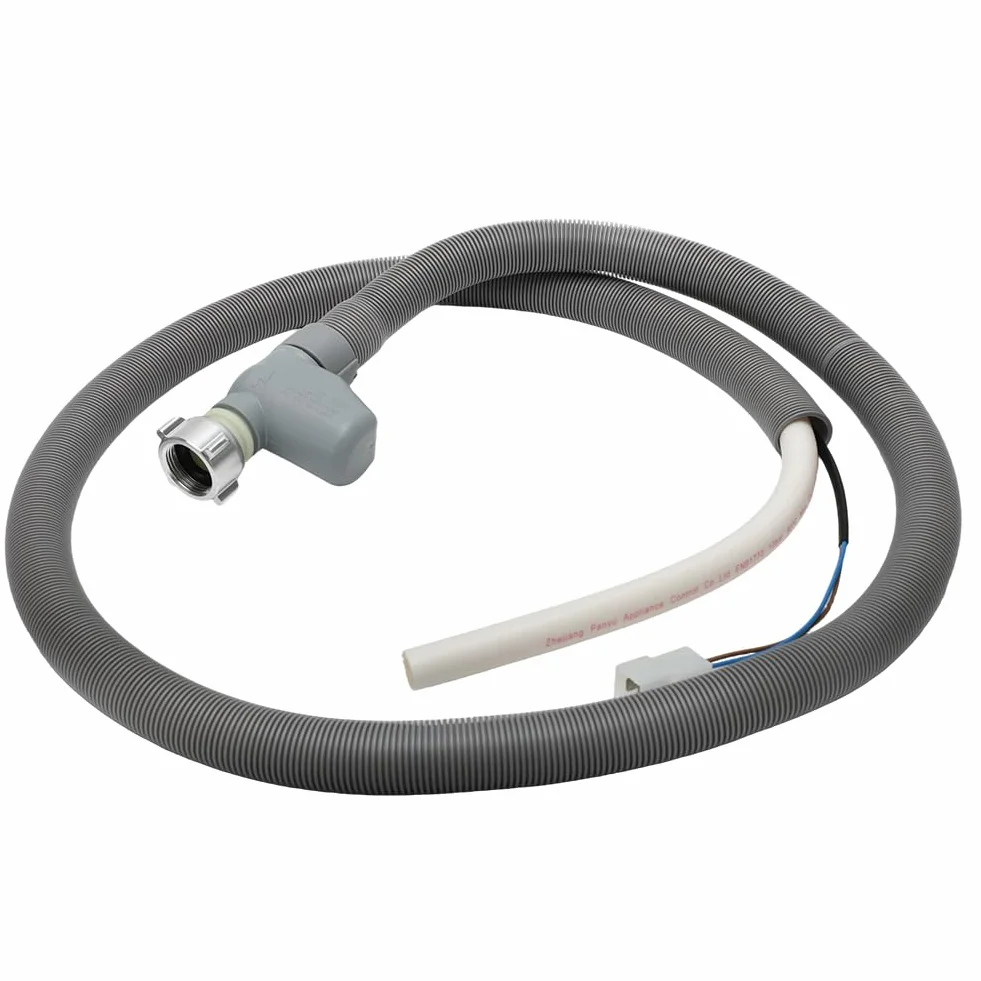 Aquastop Manguera de entrada, 1,85 m, universal, para lavadora, lavavajillas, lavavajillas, manguera de extensión multiusos para tubos de desagüe