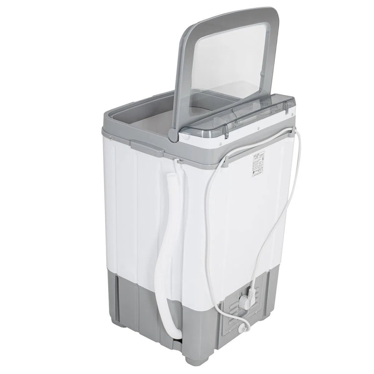 Adler AD 8057 - Lavadora con función centrifugado (6 kg, ideal para camping, autocaravanas y apartamentos pequeños)