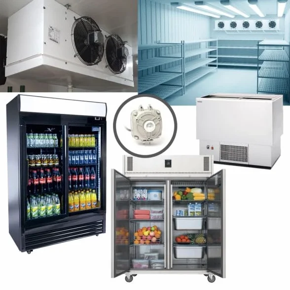 Bilake Motor 10W monofásico 220-240V 1300rpm | Motor cámara frigorífica | Motor ventilador nevera | Motor ventilador congelador