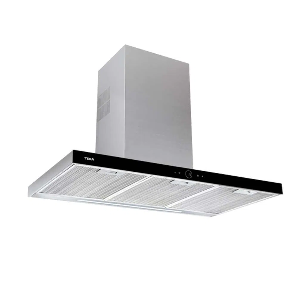 TEKA Campana Extractora Horizontal 110 cm, 4 Velocidades, Motor Doble EcoPower, Touch Control, Barra LED, DLH 1186 T