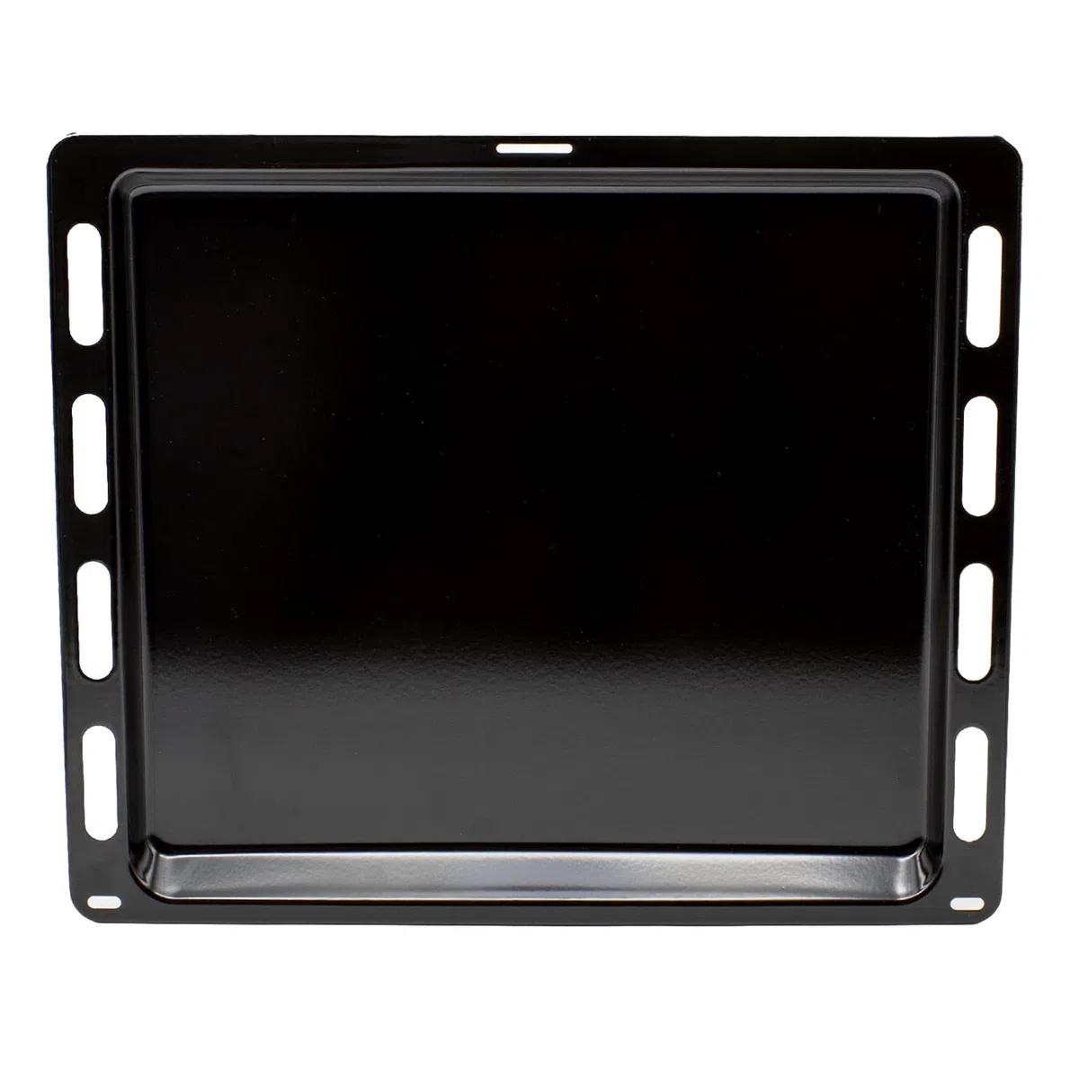 CABLEPELADO Bandeja para horno | Bandeja profunda esmaltada Horno | 370 mm profundo x 442 mm ancho | Compatible con Bosch HEZ431001 00748225, Siemens HZ431001, Junker JZ11BE11, Viva VVZ20H2