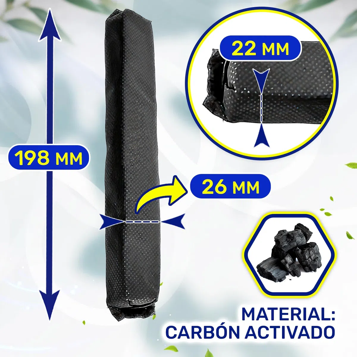 2 Piezas Filtro Carbon Activo para Frigorífico con Código Original 07236280 7236280 para Miele - MONTERAL