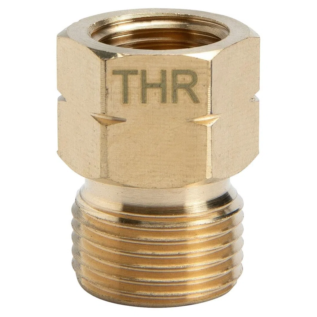Reductor de 3/8" a 1/4" Conector Izquierdo Gas