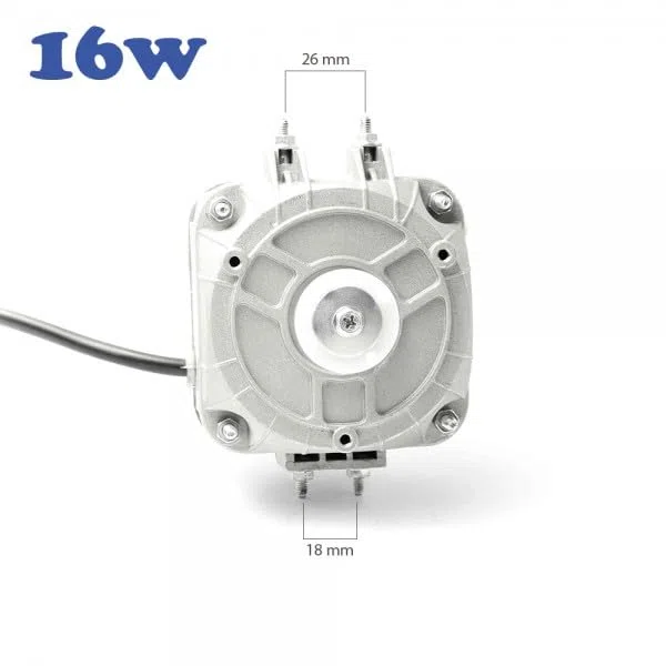 Motor multianclaje para ventilador frigorífico 16W