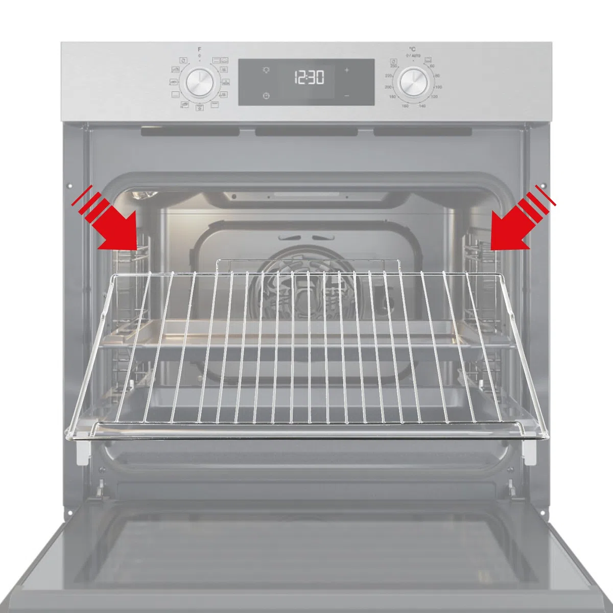 SPARES2GO Rejilla para Indesit horno/cocina (477 mm x 363 mm)