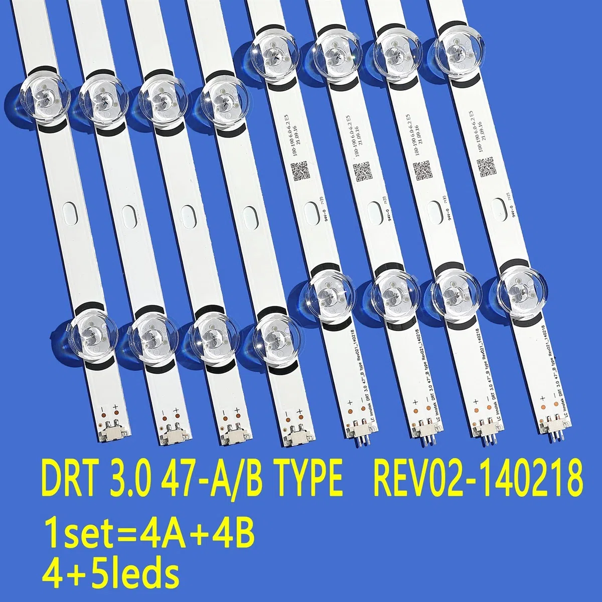 Tira de LED for iluminación Trasera Compatible for LIG 47LB5820 47LB6500 47LB652V 47LB650V LC470DUH 47LB5610 47LB565V 47LB