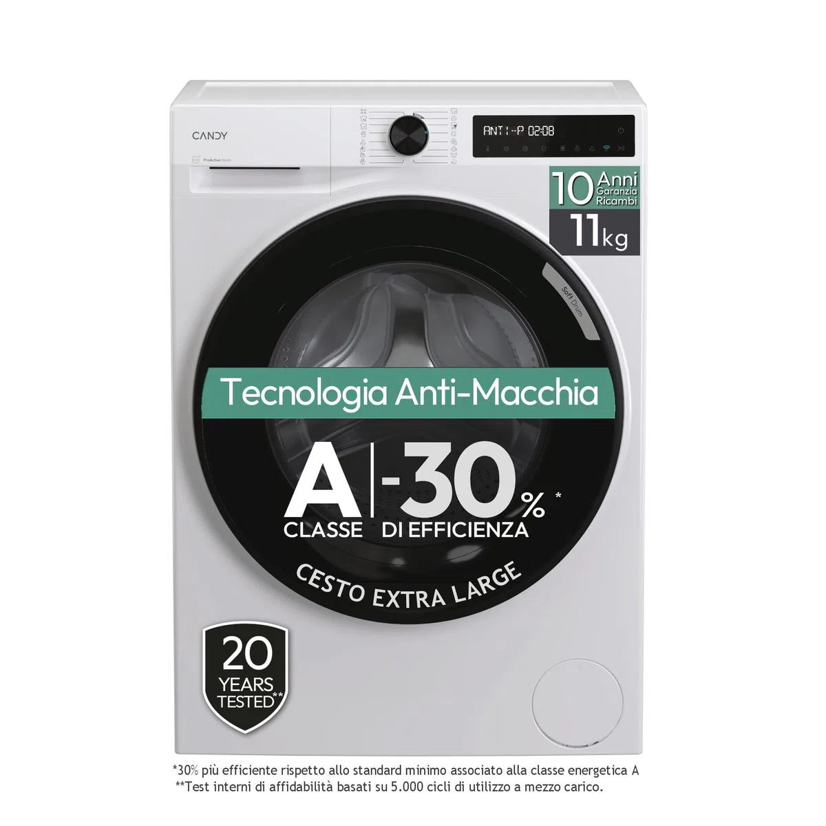 Candy Lavadora 11Kg 1400RPM Blanca - BR 411BL9-S