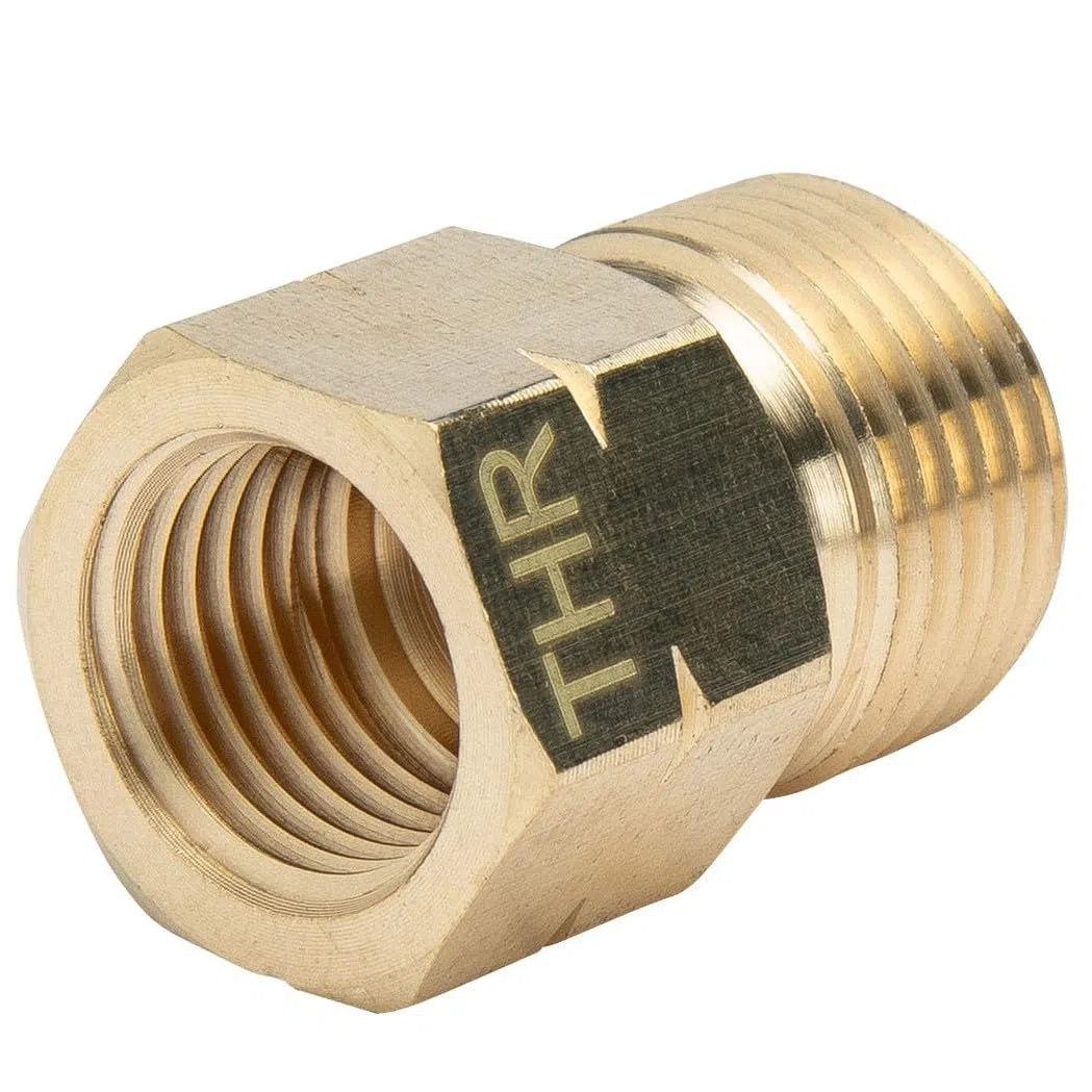 Reductor de 3/8" a 1/4" Conector Izquierdo Gas