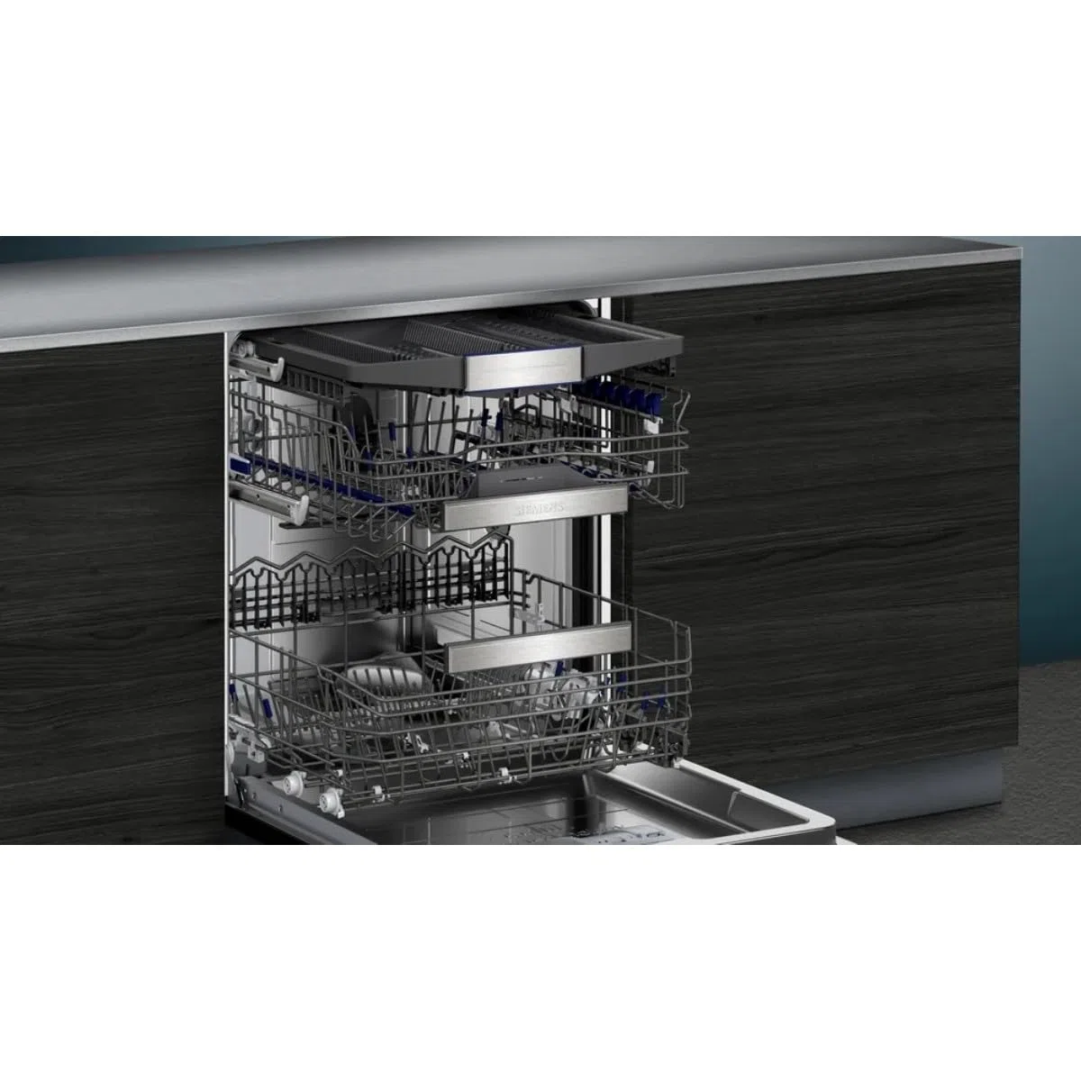 SIEMENS iQ700 SN97TX02CE lavavajilla Totalmente integrado 14 cubiertos A