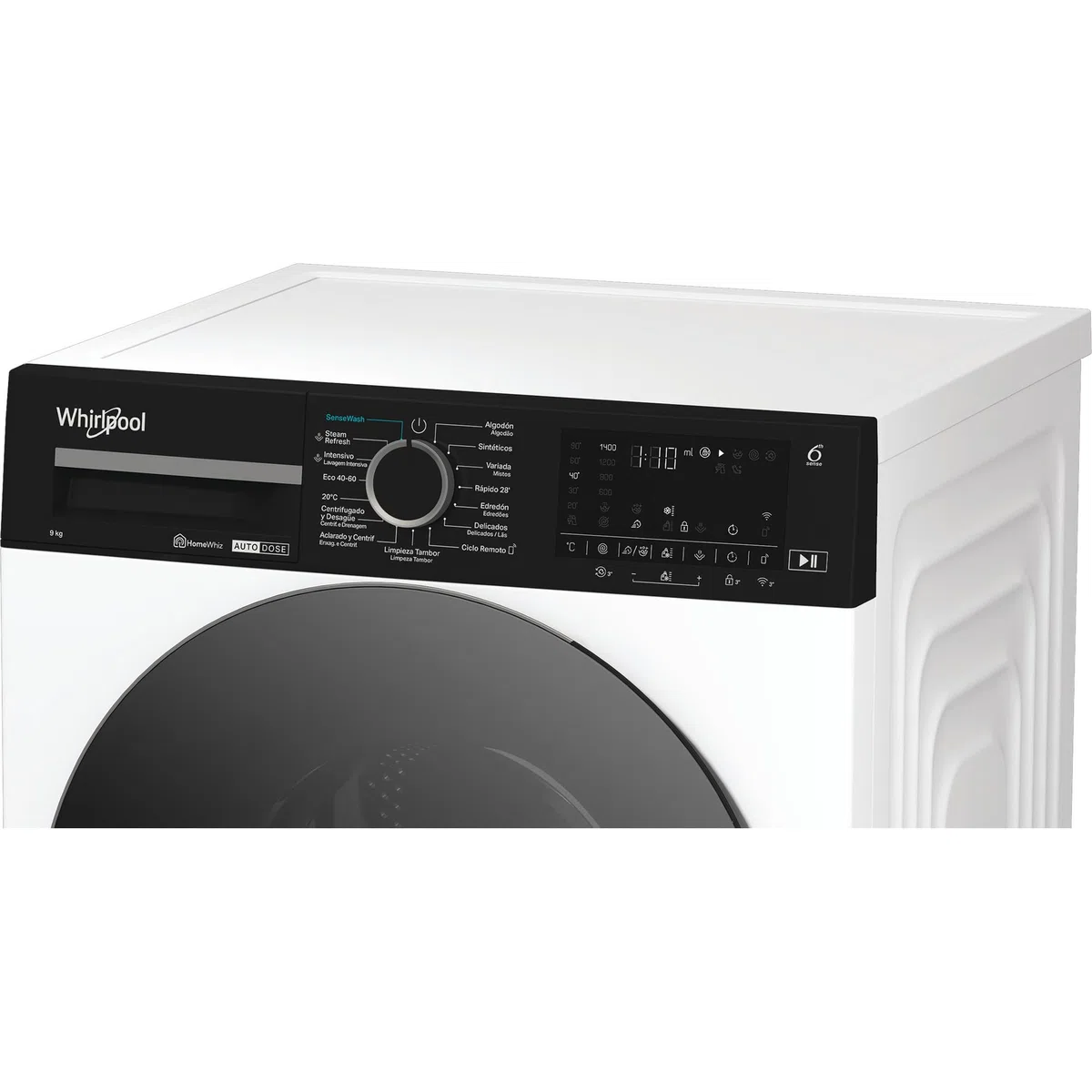Whirlpool - Lavadora de libre instalación WPM 97W ADS SPT