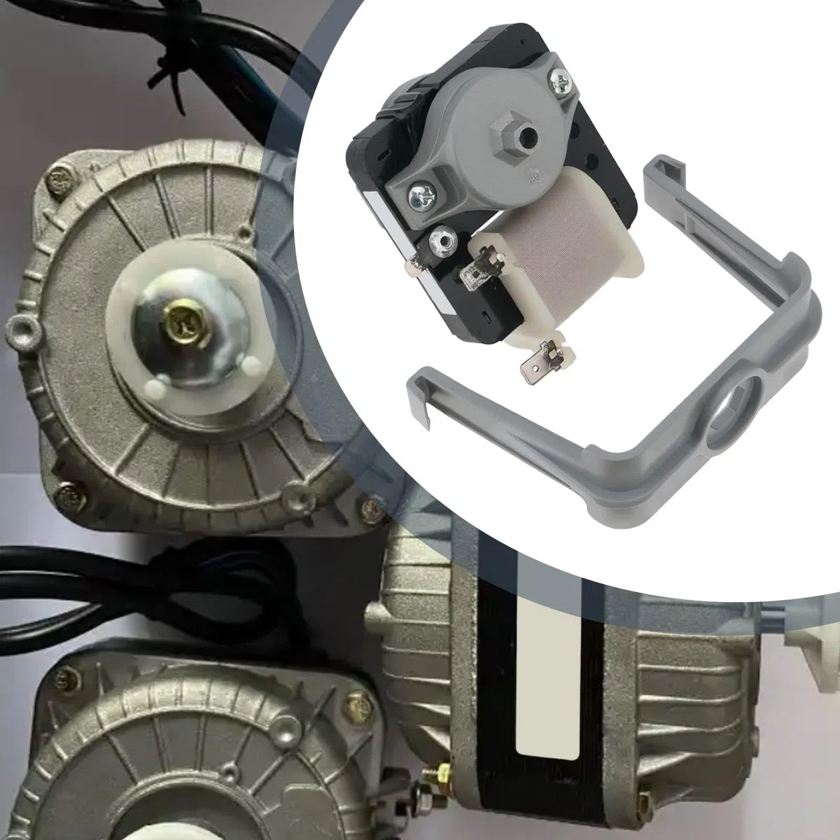 1 Juego de Motor de Ventilador de Evaporador de Refrigerador 12002744 Compatible con Whirlpool AP4009649 1174059 12002744VP 67003917 67006515