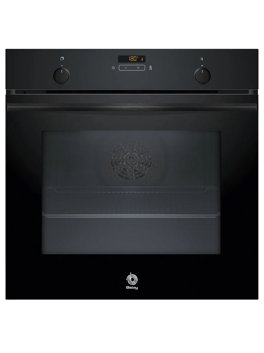 Balay - Horno con función vapor, 60 cm, Función AutoChef, Pirólisis, Aqualisis, Negro, 3HA5748N2.