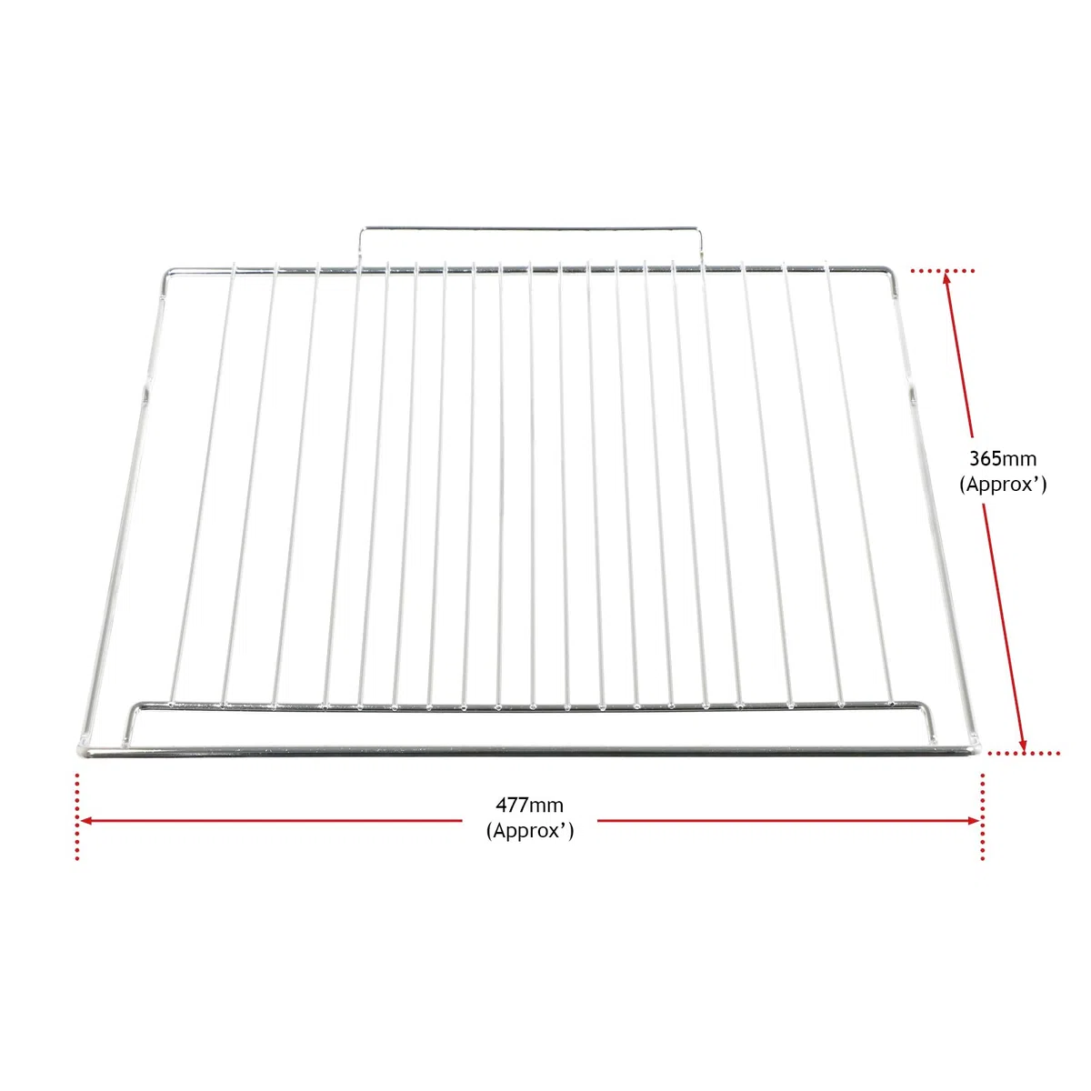 SPARES2GO Rejilla para Indesit horno/cocina (477 mm x 363 mm)