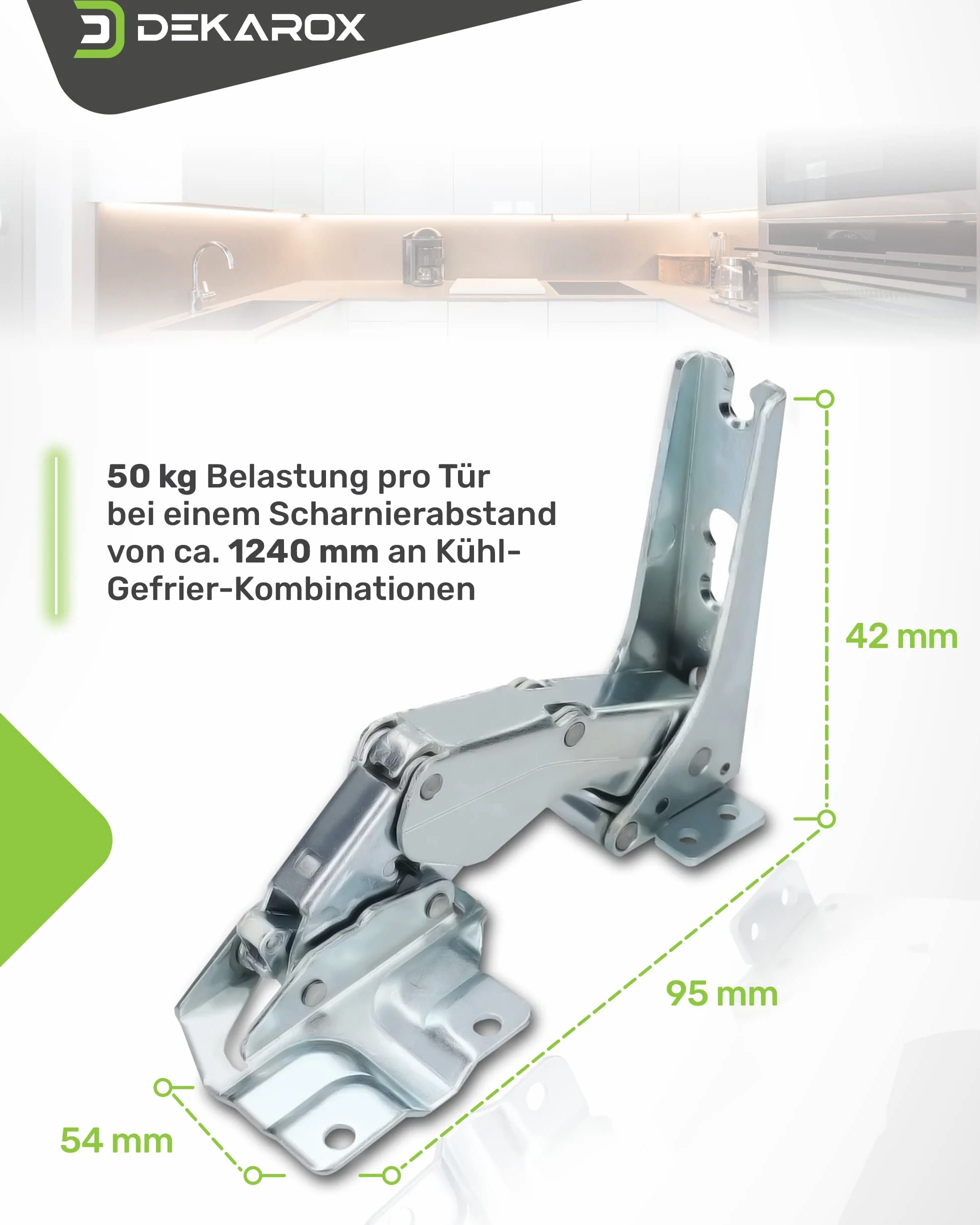 Juego de bisagras de puerta para Bosch Siemens 481147 00481147 para Electrolux AEG 4071314258 para Küppersbusch 430332 para Miele 5546050 para frigorífico y congelador