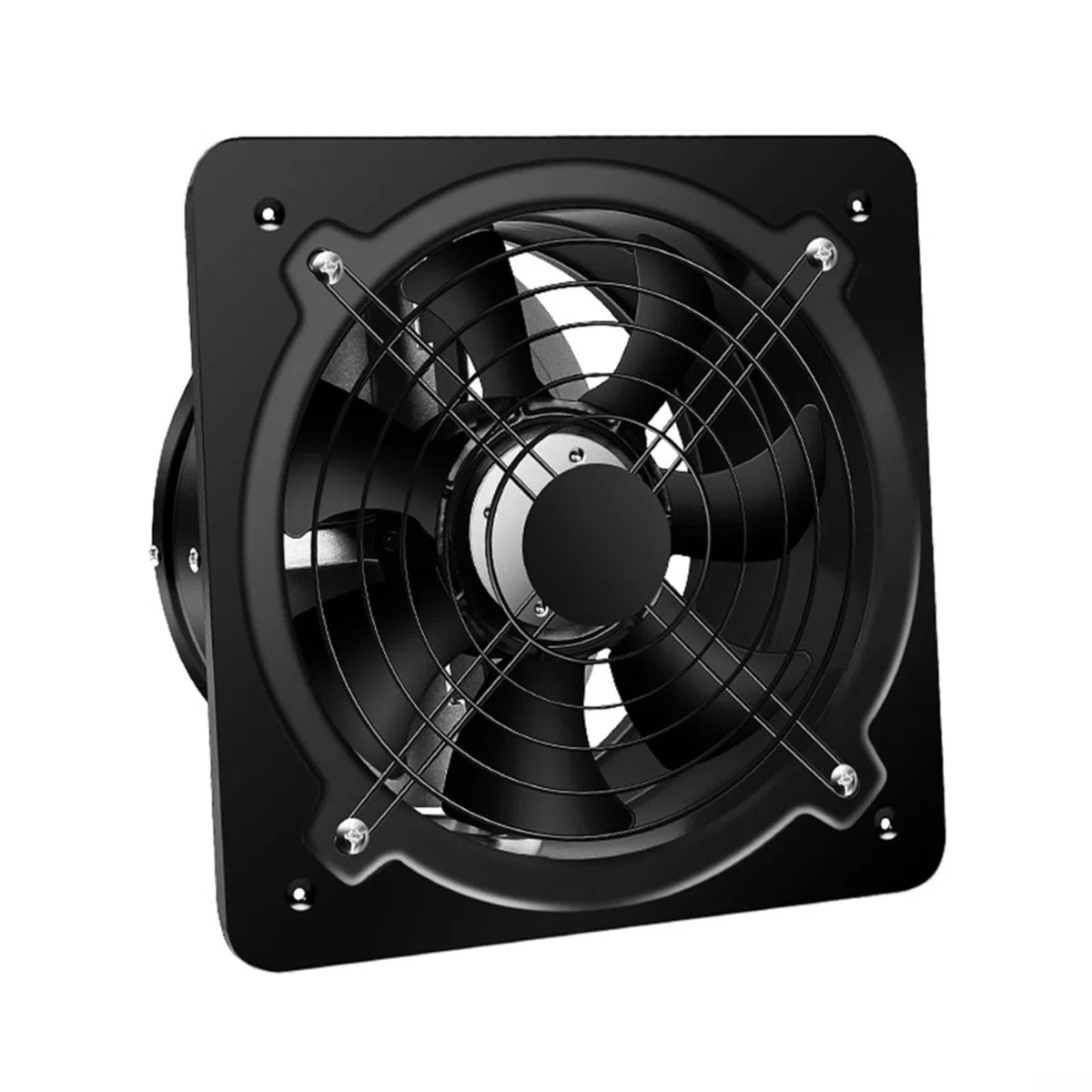 HpLive Ventilador de escape montado en la pared de 4 pulgadas, extractor de ventilación industrial, ventilador de aire de escape axial, ventilador de garaje para el hogar, cocina, baño, garaje,