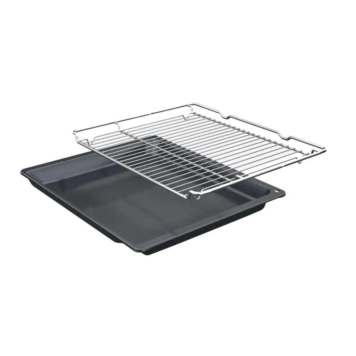 Bosch - Horno Compacto, 60 cm, Serie 8, Electrónica TFT TouchControl, AirFry, Función Assist, Home Connect, Pirólisis, Negro, CBG7741B1