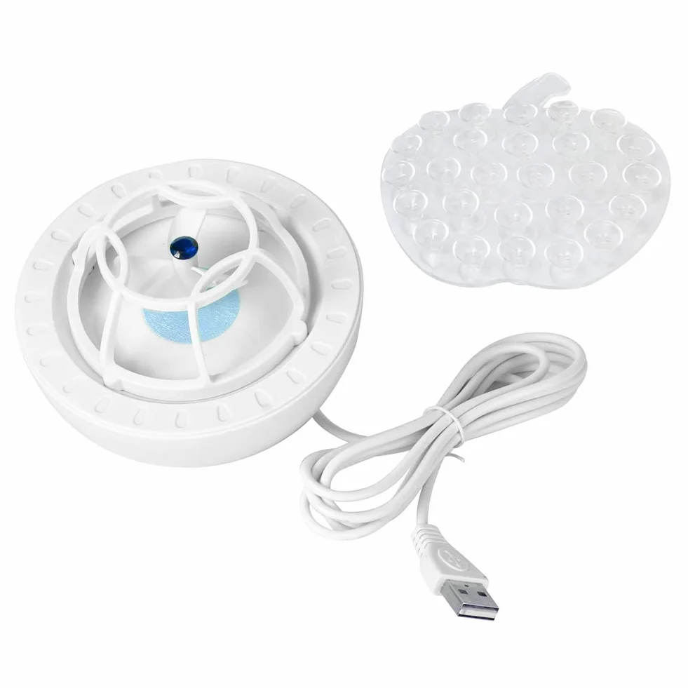 Lavaplatos, lavaplatos ultrasónico ahorra tiempo, mini cocina para el hogar(blue)