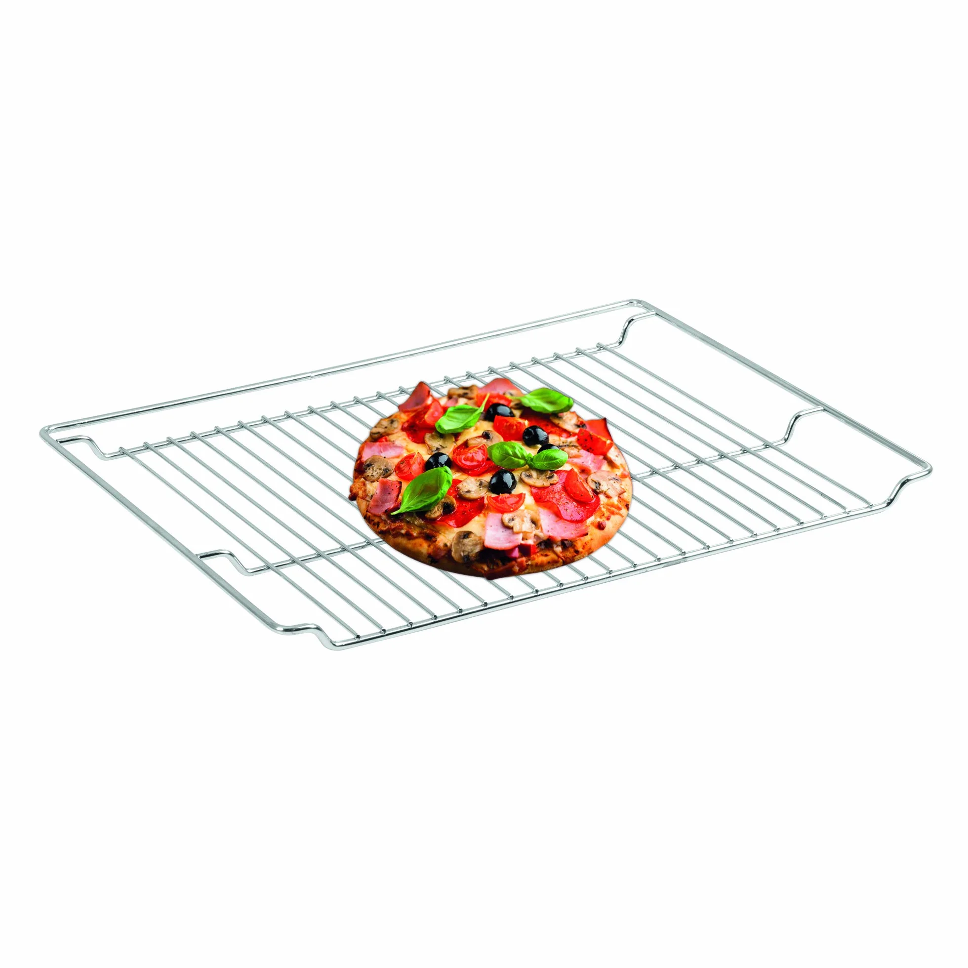 ICQN Rejilla para Horno 46,5 x 37,5 cm, Parrilla Metálica Compatible con Siemens, Bosch, Constructa y Amica